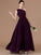 A-Line/Princess One-Shoulder Sleeveless Ruched Floor-Length Chiffon Bridesmaid Dresses DEP0005235