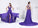 A-Line/Princess V-neck Sleeveless Rhinestone Long Chiffon Dresses DEP0003151