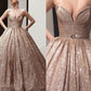 Ball Gown Sequins Sash/Ribbon/Belt Sweetheart Sleeveless Floor-Length Dresses DEP0002690