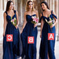 A-Line/Princess Chiffon Floor-Length Sleeveless Bridesmaid Dresses DEP0005119