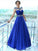 A-Line/Princess Bateau Sleeveless Floor-Length Beading Chiffon Dresses DEP0002490