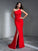 Trumpet/Mermaid One-Shoulder Sleeveless Long Lace Dresses DEP0002833