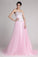 A-Line/Princess Sweetheart Sleeveless Beading Long Elastic Woven Satin Net Dresses DEP0004198