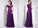 A-Line/Princess V-neck Short Sleeves Beading Long Organza Dresses DEP0004032