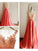 A-Line/Princess Sleeveless Sweetheart Sweep/Brush Train Lace Chiffon Bridesmaid Dresses DEP0005180