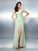 A-Line/Princess Sweetheart Pleats Sleeveless Long Chiffon Dresses DEP0004551