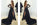 A-Line/Princess Bateau Long Sleeves Lace Chiffon Court Train Dresses DEP0001764