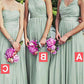 A-Line/Princess Sleeveless Chiffon Floor-Length Bridesmaid Dresses DEP0005621