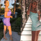 Sheath/Column Satin Spaghetti Straps Sleeveless Ruched Short/Mini Homecoming Dresses DEP0004315