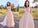 A-Line/Princess Tulle V-neck Hand-Made Flower Sleeveless Sweep/Brush Train Dresses DEP0002632