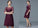 A-Line/Princess Bateau 1/2 Sleeves Knee-Length Lace Satin Bridesmaid Dresses DEP0005436