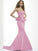 Trumpet/Mermaid Sweetheart Sleeveless Long Satin Bridesmaid Dresses DEP0005151