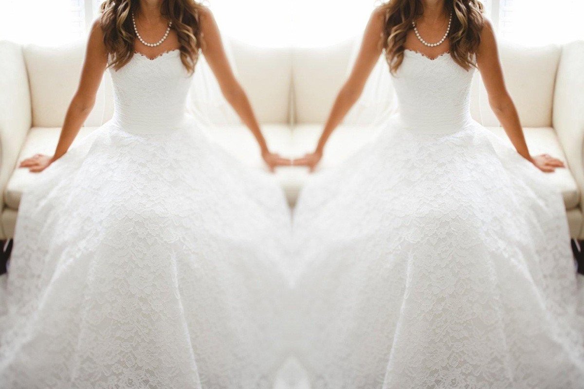 A-Line/Princess Sweetheart Cathedral Train Sleeveless Lace Wedding Dresses DEP0006333