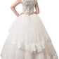 Ball Gown Sleeveless Scoop Lace Floor-Length Tulle Flower Girl Dresses DEP0007580