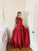 A-Line/Princess Sleeveless Halter Beading Satin Floor-Length Dresses DEP0004697