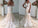 Trumpet/Mermaid Tulle Applique Bateau Short Sleeves Sweep/Brush Train Wedding Dresses DEP0006461