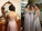 V-Neck Chiffon Lace Sequins Beads Cap Sleeves Dress DEP0005116