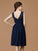 A-Line/Princess Bateau Sleeveless Short/Mini Ruffles Chiffon Bridesmaid Dresses DEP0005676