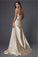 A-Line/Princess Sweetheart Beading Sleeveless Long Elastic Woven Satin Dresses DEP0004217