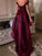 A-Line/Princess Sleeveless Off-the-Shoulder Asymmetrical Applique Organza Dresses DEP0001699