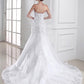 Trumpet/Mermaid Beading Sweetheart Sleeveless Applique Organza Wedding Dresses DEP0006587