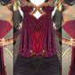 A-Line/Princess Sweetheart Sleeveless Lace Satin Floor-Length Dresses DEP0002169