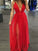 A-Line/Princess Spaghetti Straps Sleeveless Floor-Length Chiffon Dresses DEP0001812