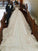 Ball Gown Bateau Long Sleeves Sweep/Brush Train Applique Satin Wedding Dresses DEP0006453