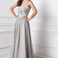 A-Line/Princess Sweetheart Sleeveless Long Beading Chiffon Dresses DEP0004313