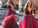 A-Line/Princess V-neck Sleeveless Floor-Length Beading Organza Dresses DEP0002853