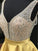 A-Line/Princess Satin Beading V-neck Sleeveless Short/Mini Homecoming Dress DEP0002831