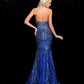 Trumpet/Mermaid Sweetheart Sequin Sleeveless Long Sequins Dresses DEP0002611