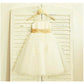 A-line/Princess Sleeveless Scoop Lace Tea-Length Tulle Flower Girl Dresses DEP0007784