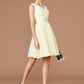A-Line/Princess V-neck Sleeveless Sash/Ribbon/Belt Short/Mini Chiffon Bridesmaid Dresses DEP0005048