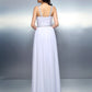 A-Line/Princess Scoop Beading Sleeveless Long Chiffon Dresses DEP0004152