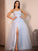 A-Line/Princess Lace Ruffles Spaghetti Straps Sleeveless Floor-Length Dresses DEP0004871