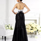 Trumpet/Mermaid Strapless Applique Sleeveless Long Tulle Mother of the Bride Dresses DEP0007161
