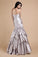 Trumpet/Mermaid Strapless Sleeveless Pleats Long Elastic Woven Satin Dresses DEP0004407