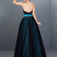 Ball Gown Strapless Feathers/Fur Sleeveless Long Elastic Woven Satin Quinceanera Dresses DEP0004004