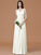 A-Line/Princess Spaghetti Straps Sleeveless Floor-Length Ruched Chiffon Bridesmaid Dresses DEP0005655