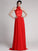 Sheath/Column Halter Sleeveless Pleats Long Elastic Woven Satin Chiffon Bridesmaid Dresses DEP0005653