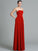 A-Line/Princess Sweetheart Ruffles Sleeveless Long Chiffon Bridesmaid Dresses DEP0005533
