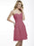 A-Line/Princess Sweetheart Sleeveless Pleats Short Chiffon Bridesmaid Dresses DEP0005625