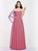 A-Line/Princess Sweetheart Sleeveless Long Pleats Chiffon Bridesmaid Dresses DEP0005097