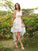 A-Line/Princess V-neck Lace Sleeveless High Low Lace Bridesmaid Dresses DEP0005125