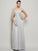 Sheath/Column Straps Sleeveless Pleats Long Chiffon Bridesmaid Dresses DEP0005157