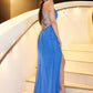 Sheath/Column Sleeveless Chiffon Ruched Straps Floor-Length Dresses DEP0001601