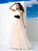 A-Line/Princess One-Shoulder Sash/Ribbon/Belt Sleeveless Long Chiffon Dresses DEP0002768