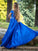 A-Line/Princess Ruffles Satin Off-the-Shoulder Sleeveless Floor-Length Dresses DEP0001547