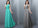 A-Line/Princess High Neck Pleats Sleeveless Long Chiffon Bridesmaid Dresses DEP0005354